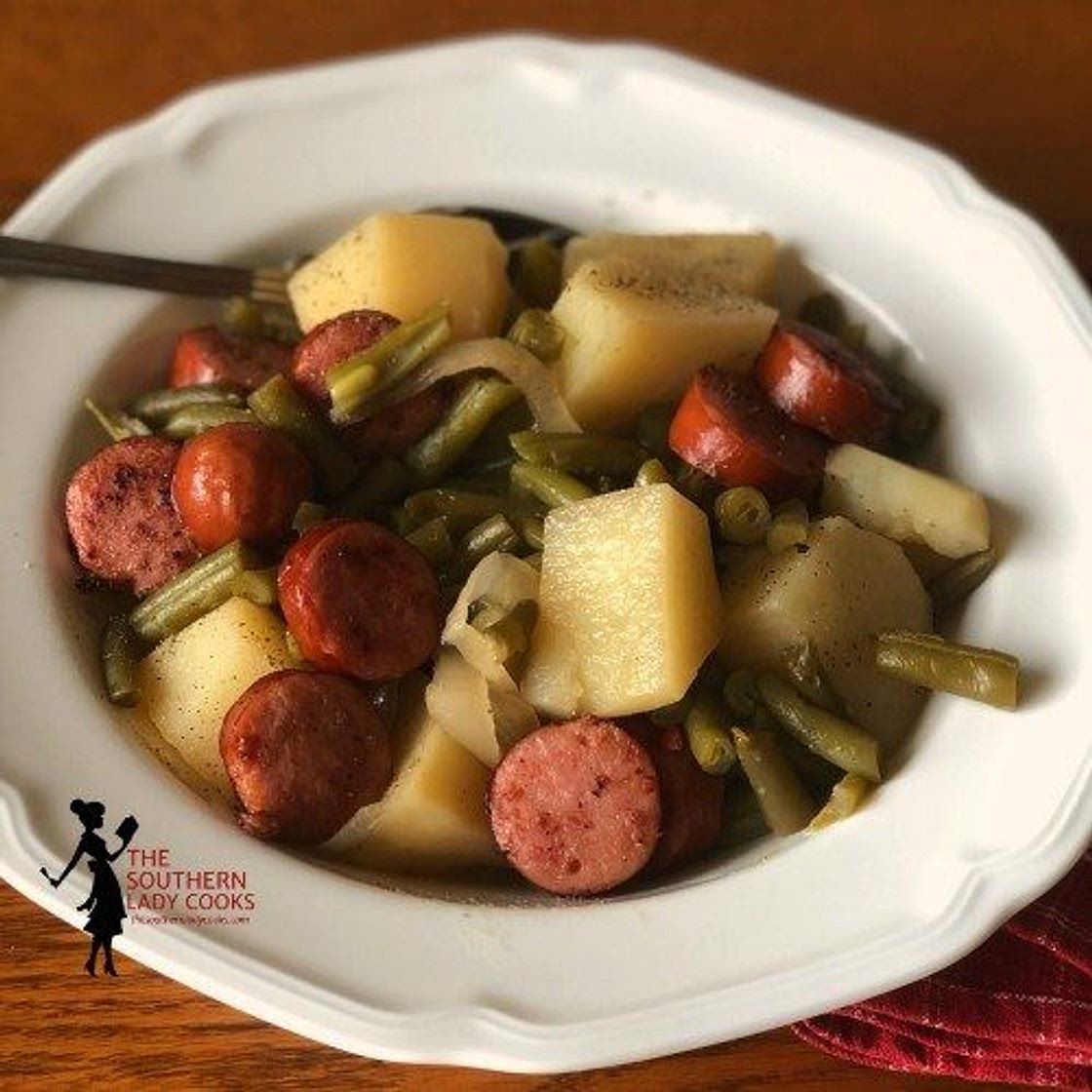 Sausage, Green Beans and Potatoes