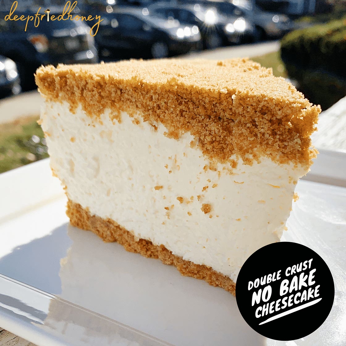 Double-Crust No-Bake Cheesecake