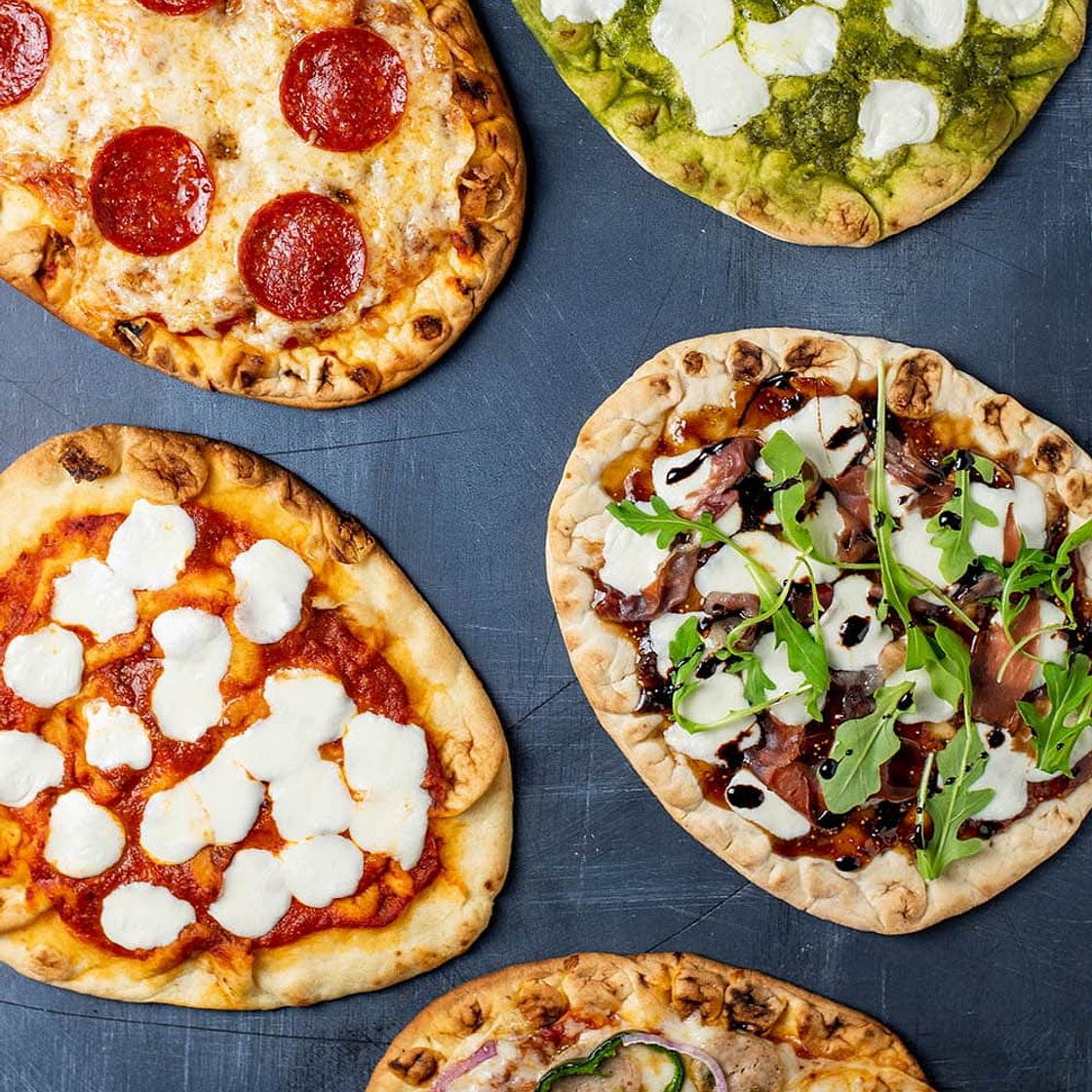 Simple Personal Pizzas