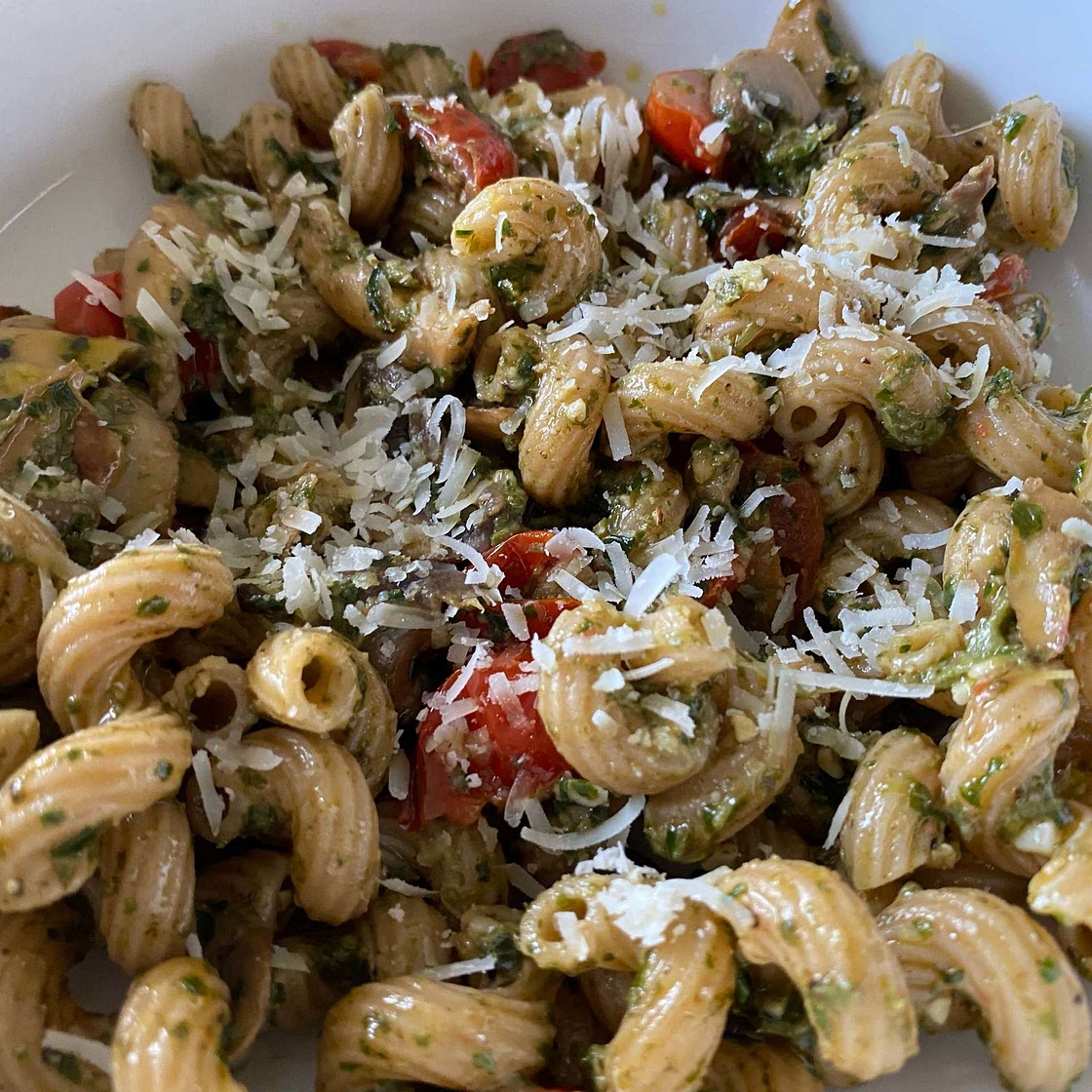 Pesto Cavatappi (Noodles & Company Copycat)