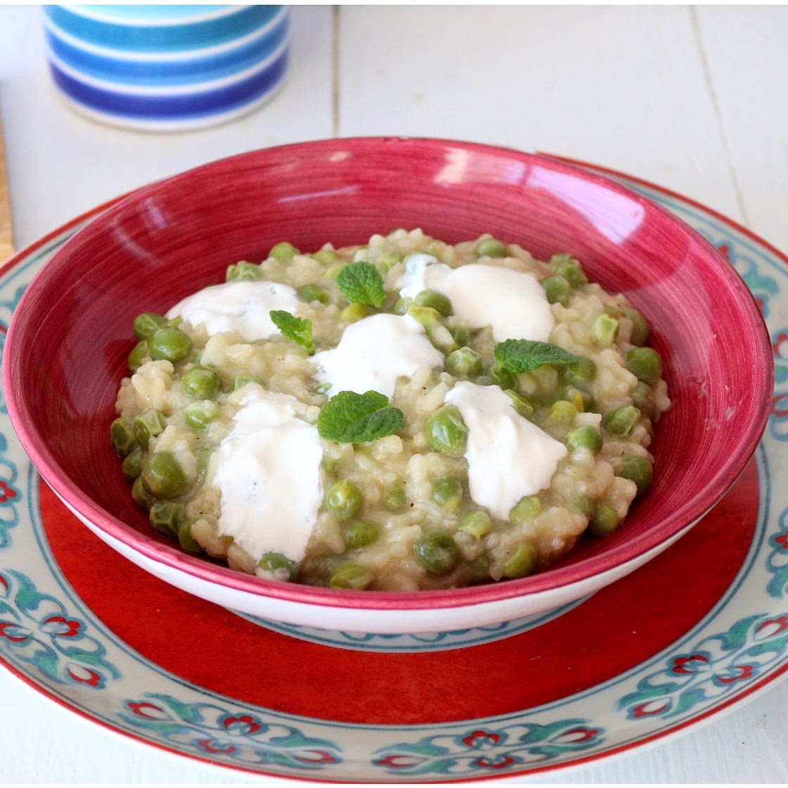 Risotto ai piselli