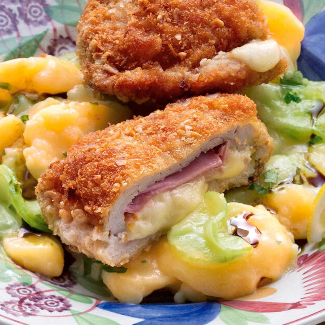 Cordon Bleu mit Kartoffelsalat