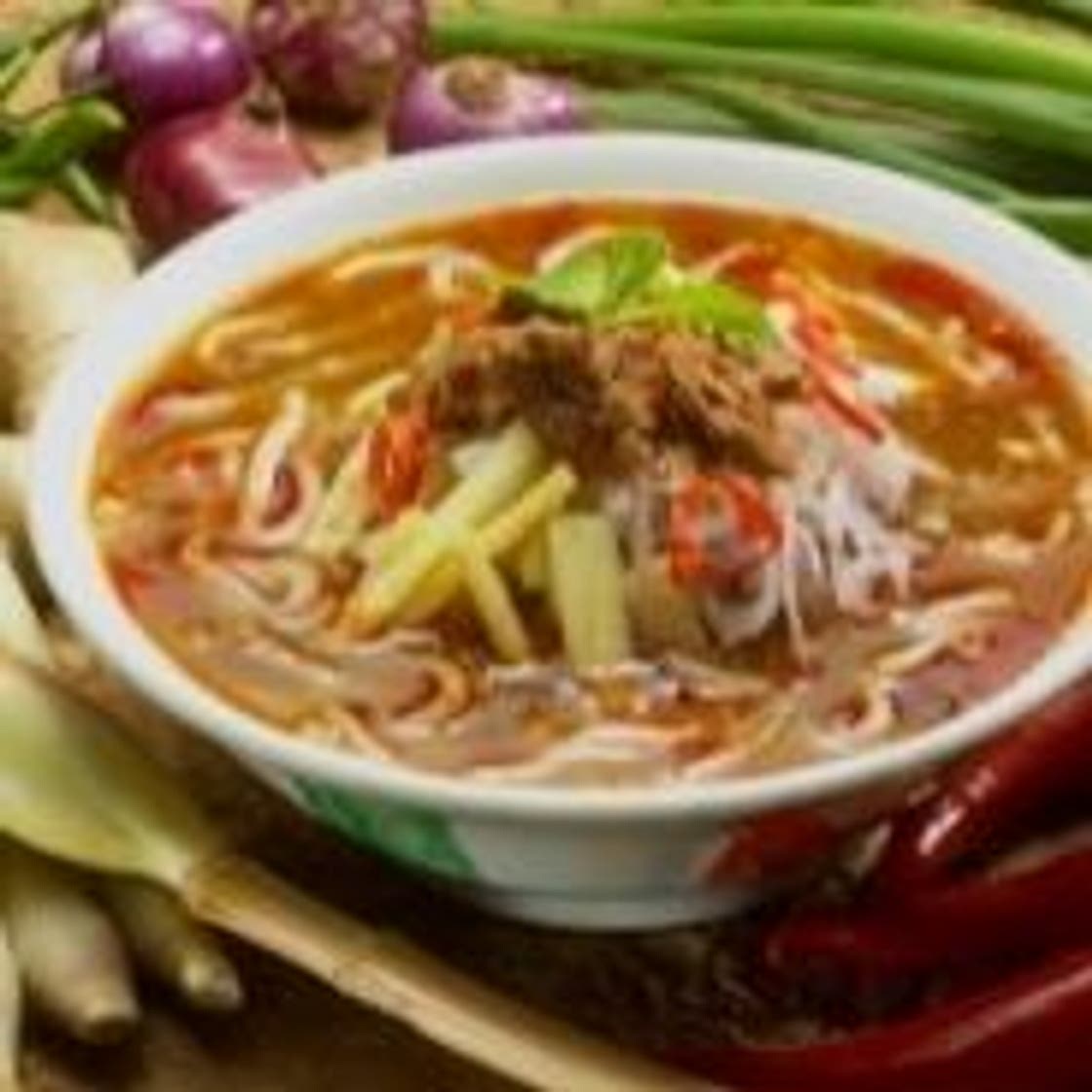 CURRY LAKSA WITH SHRIMP