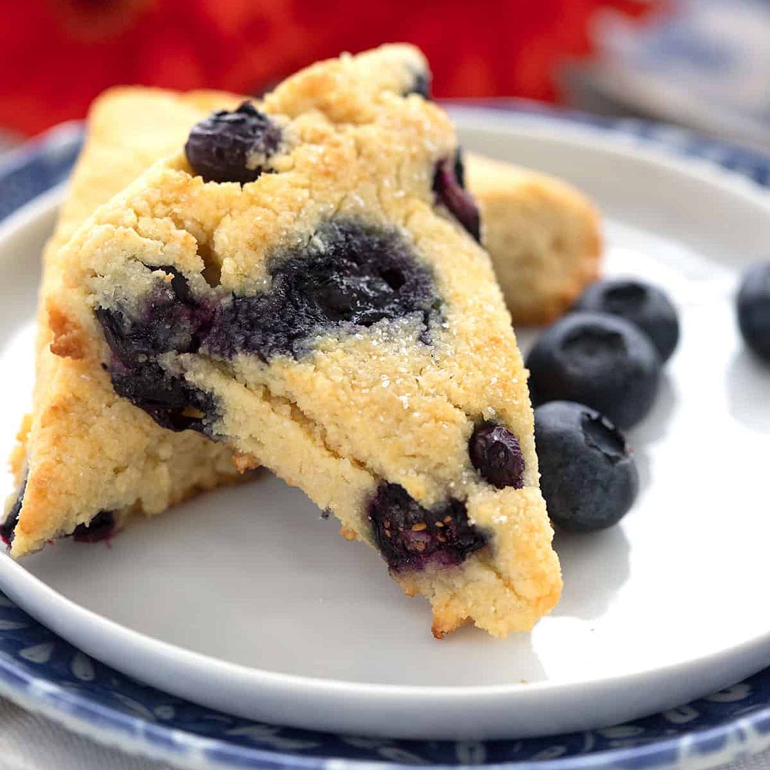 Blueberry Keto Scones