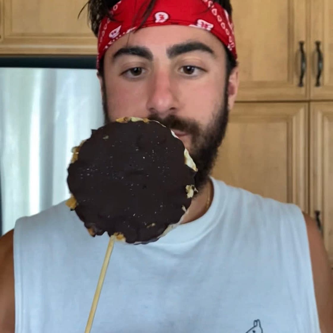 Peanut Butter Chocolate Lollipop