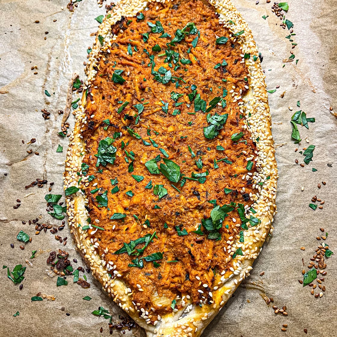 Butter Chicken Flatbread — We're Eating
