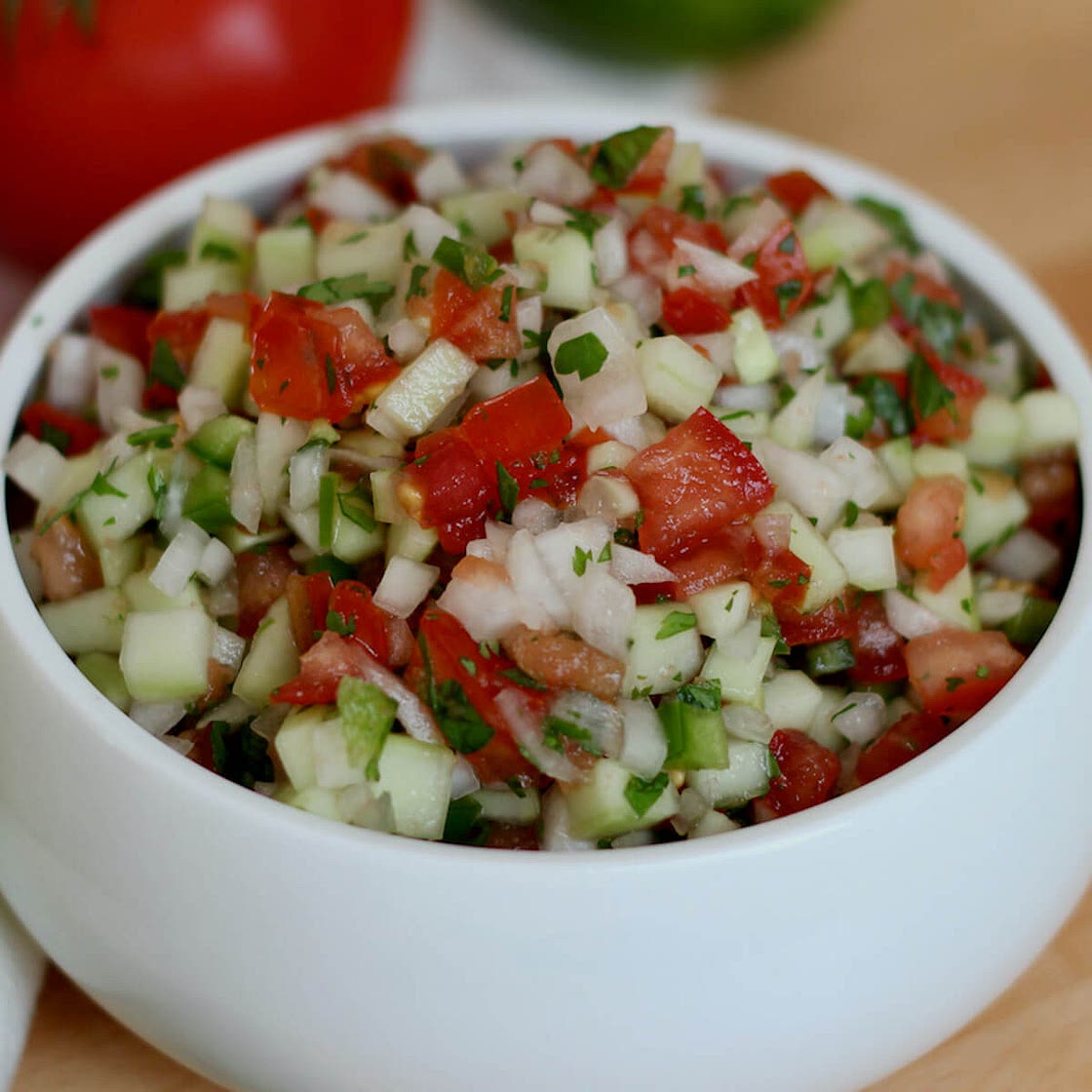 Cucumber Pico de Gallo