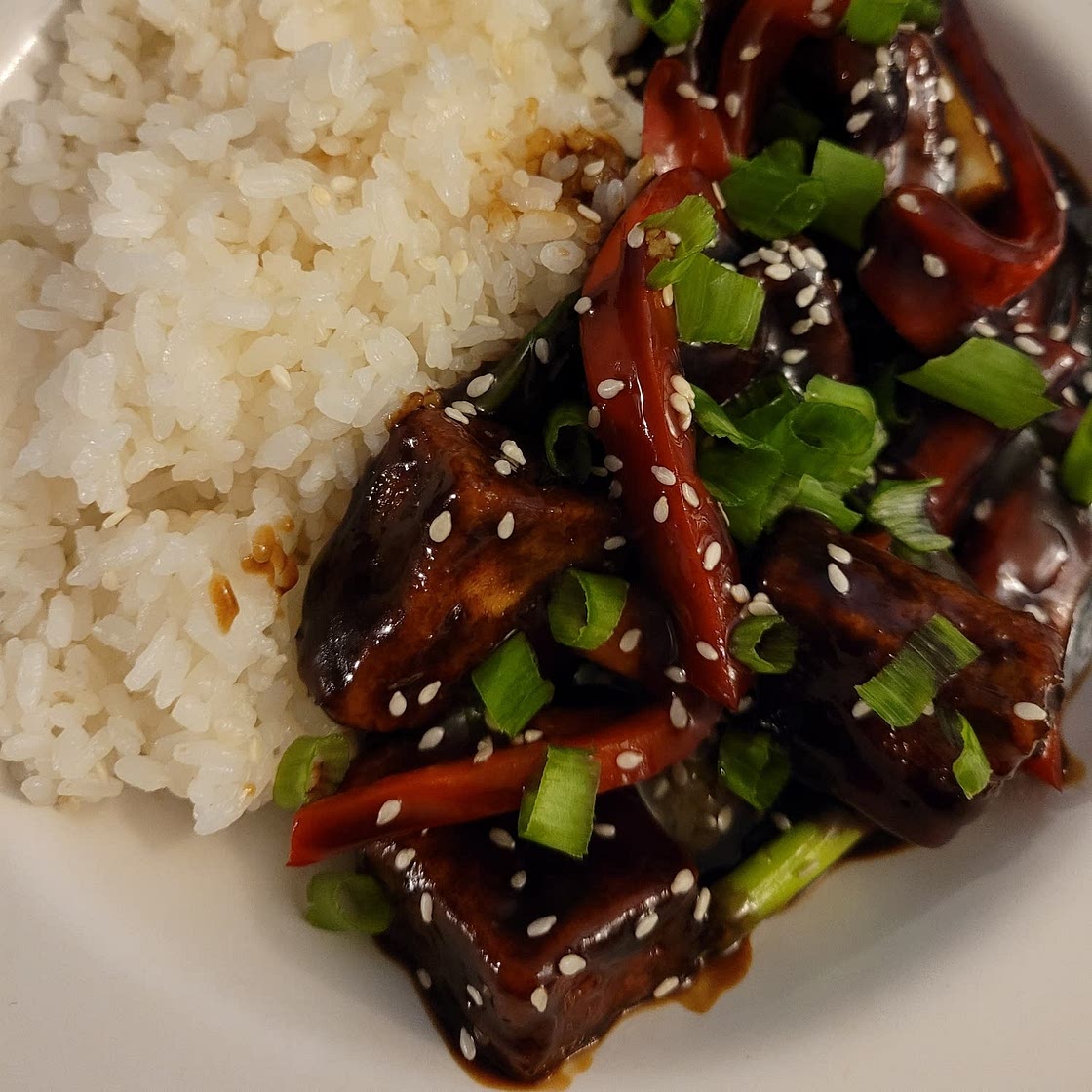 Easy Braised Tofu