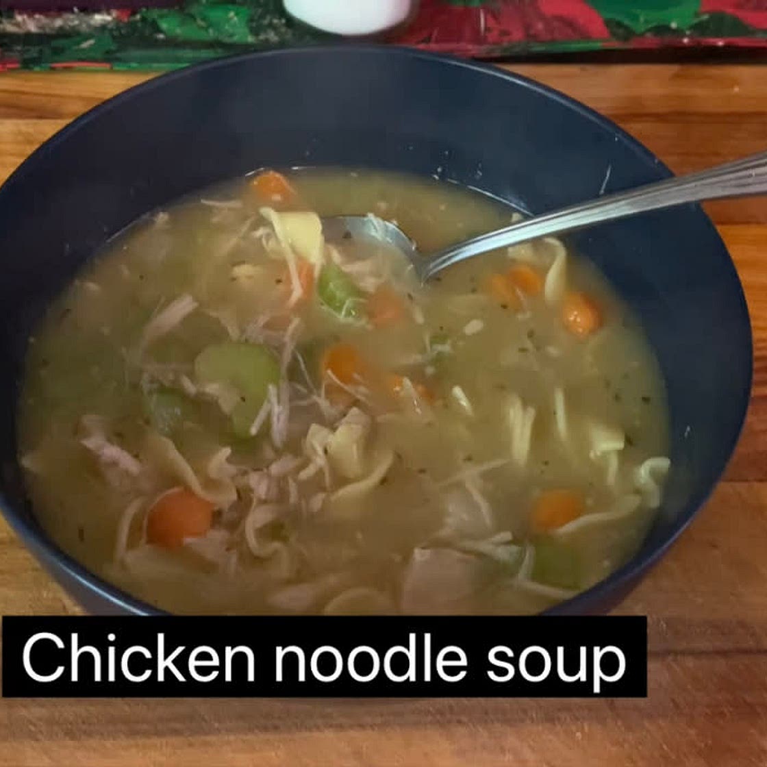 Chicken noodle soup 