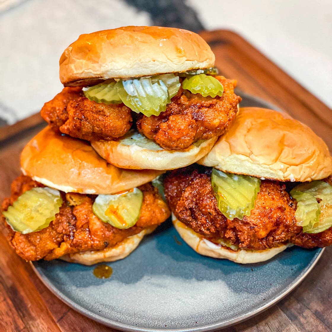 Nashville Hot Chicken Sandwiches