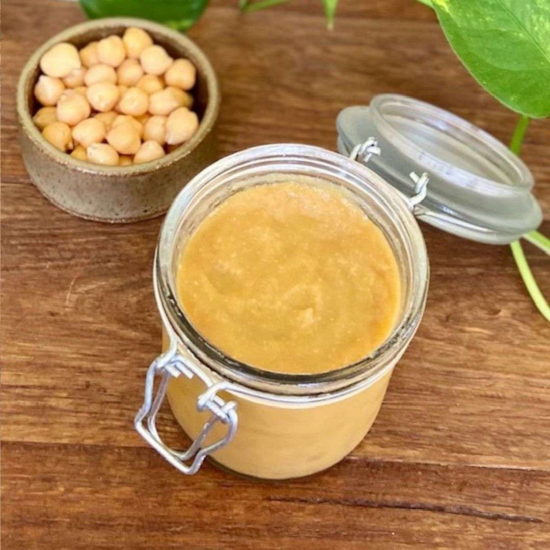 Baby Chickpea Puree with Sweet Potato and Banana