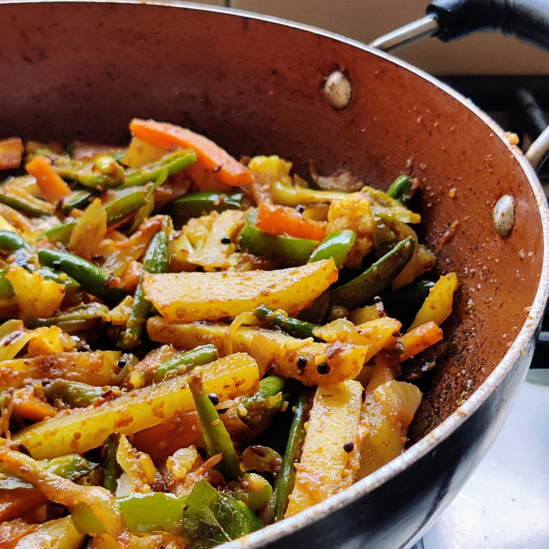 Mixed veg kadhai