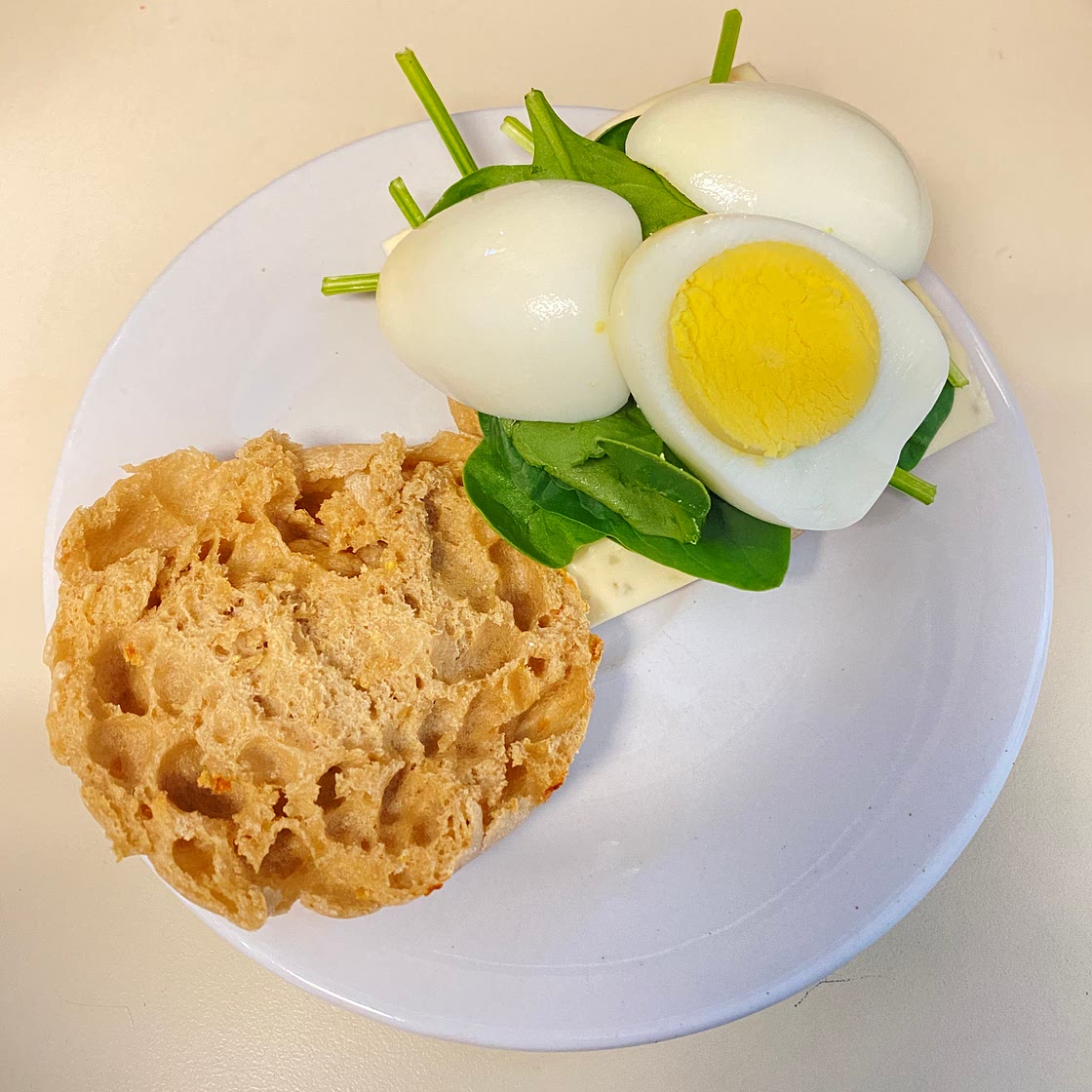 Air Fried Egg Sandwich