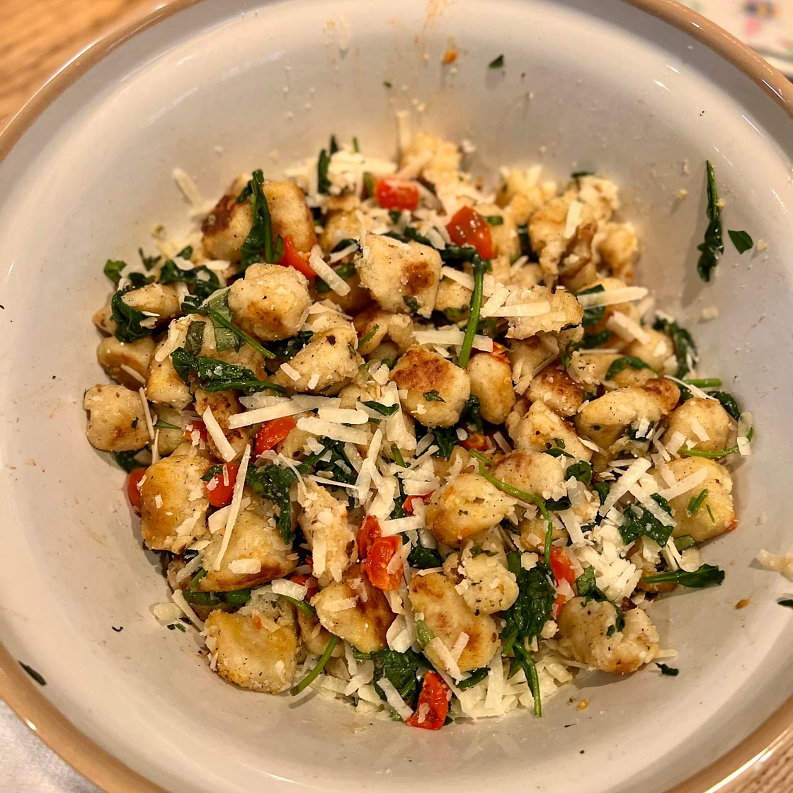 Homemade Cauliflower Gnocchi 