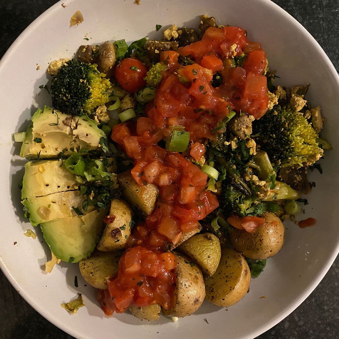 SOUTHWEST TOFU SCRAMBLE