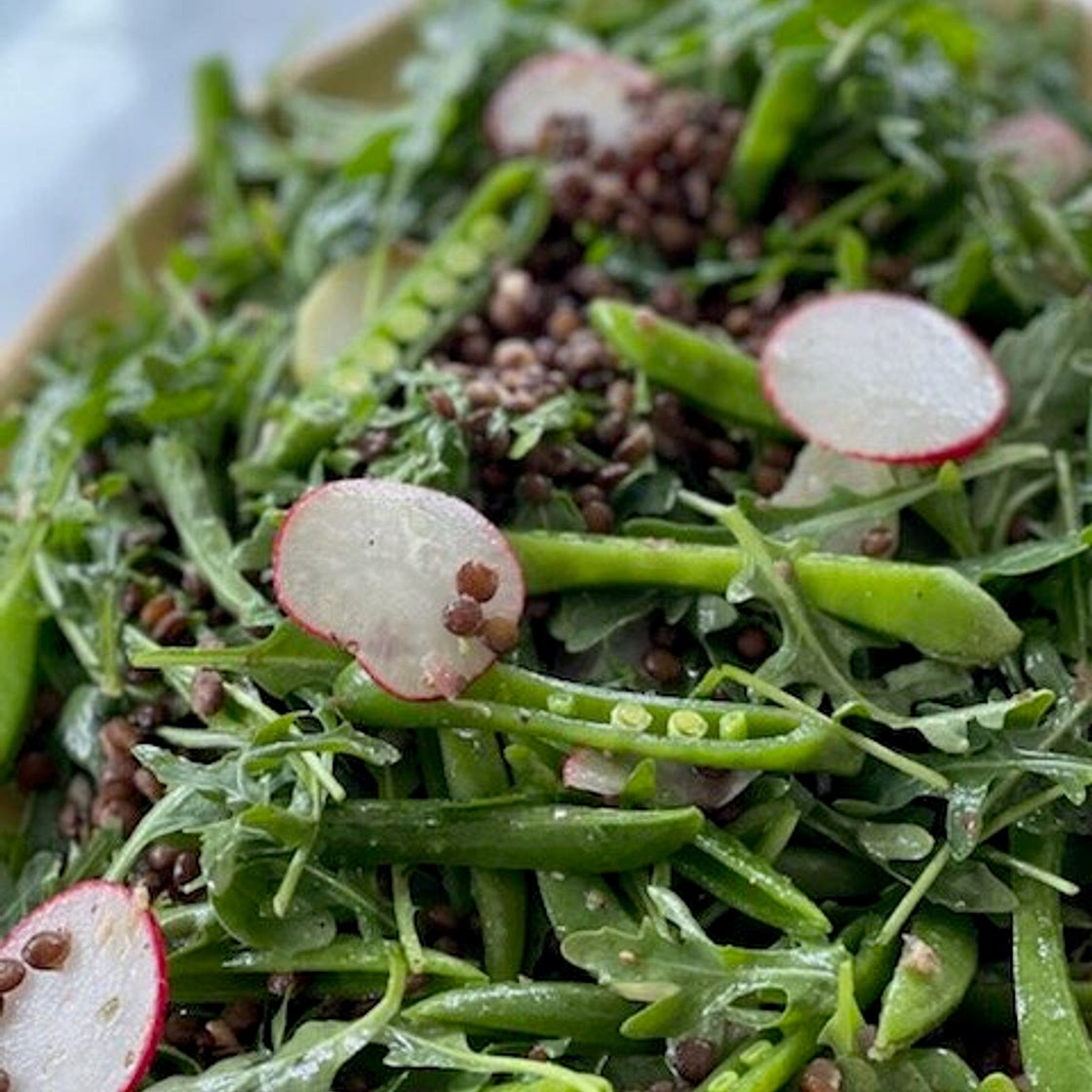French Lentil and Spring Vegetables Salad — NuCook