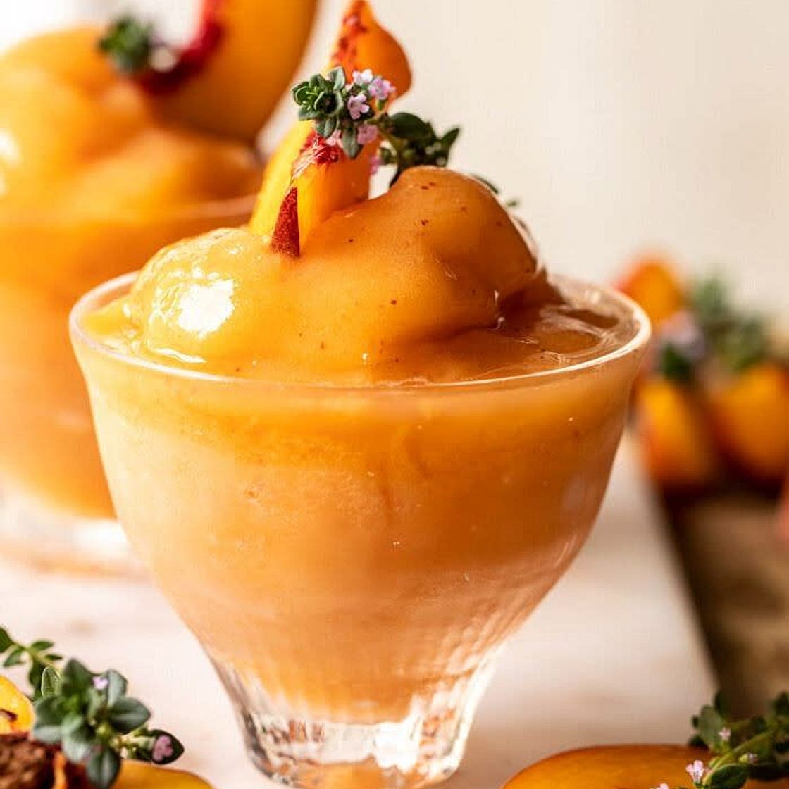 Frozen Peach Wine
