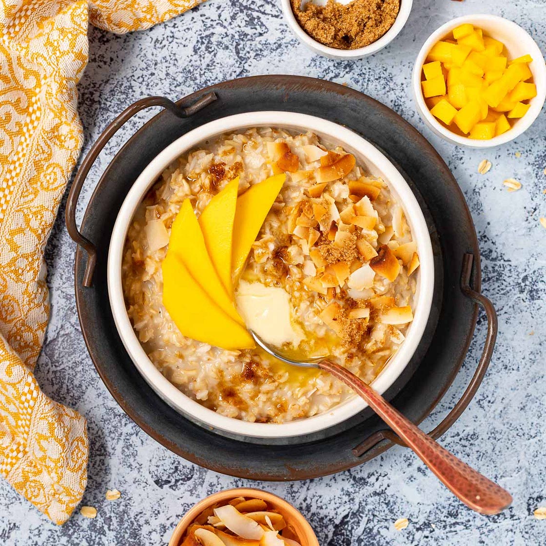 Coconut Milk Oatmeal