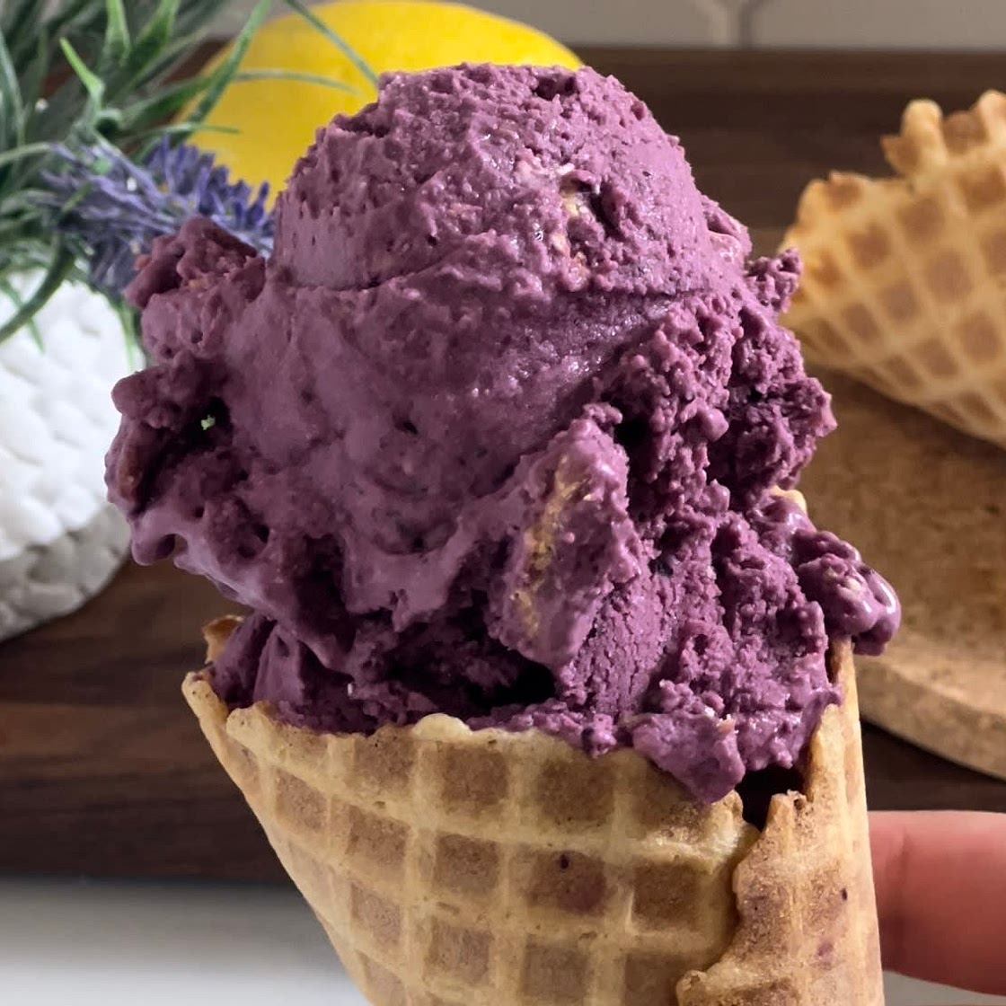 Blueberry Pie Ice Cream