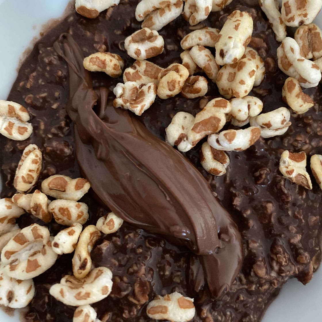 VEGAN NUTELLA OATS