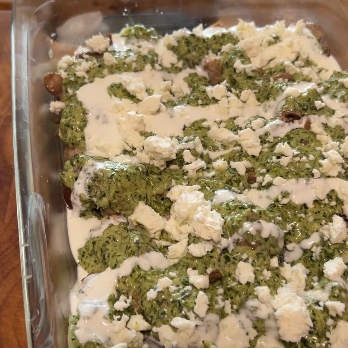 Braised Pork with Poblano Cream Sauce