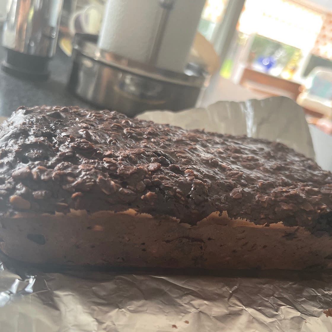 Men's Health Peanut Butter Choc Chip Oat Banana Bread