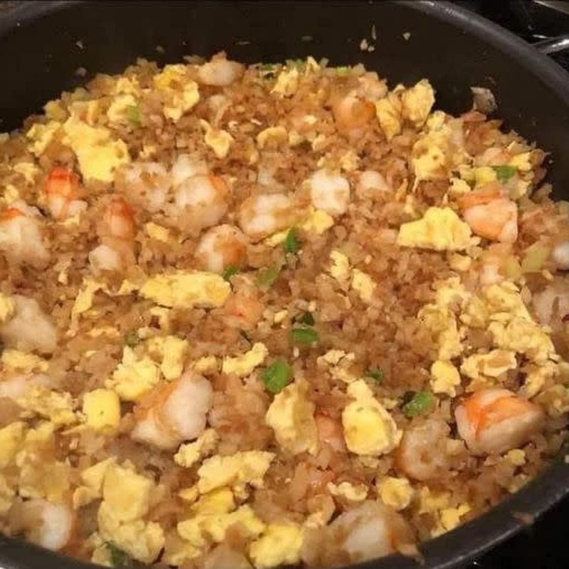 Shrimp or Chicken Fried "Rice"