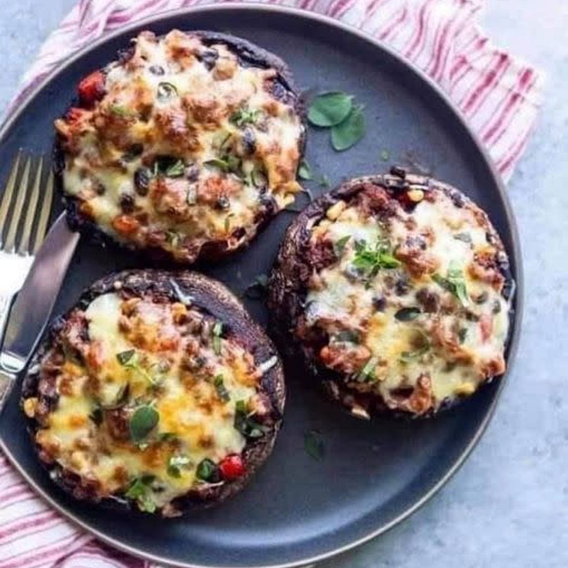 Taco Stuffed Portobellos 😋
