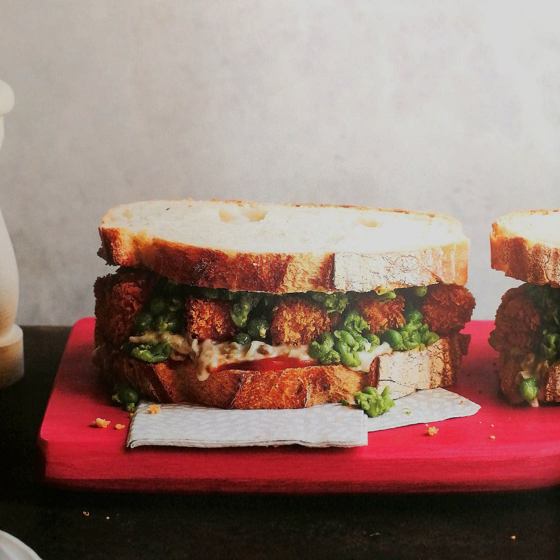 Tofish Finger Sandwich