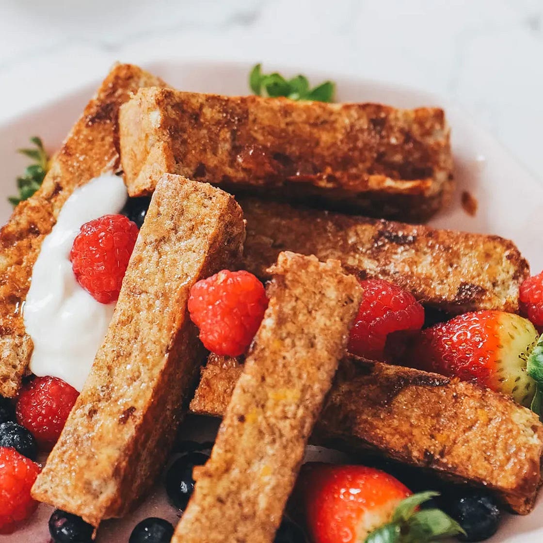 Healthy French Toast Sticks