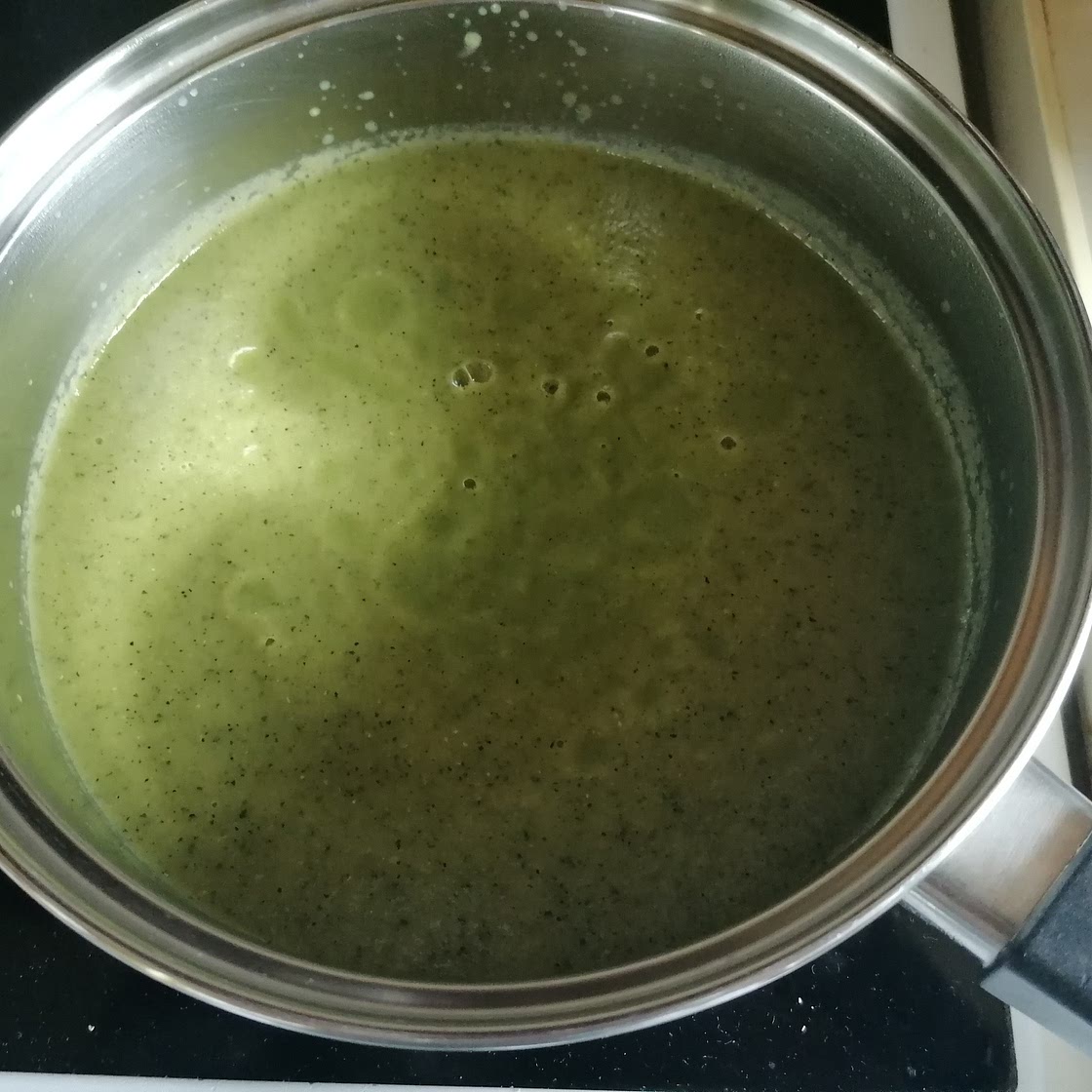 Roasted Courgette & Mint Soup (Jack Monroe)