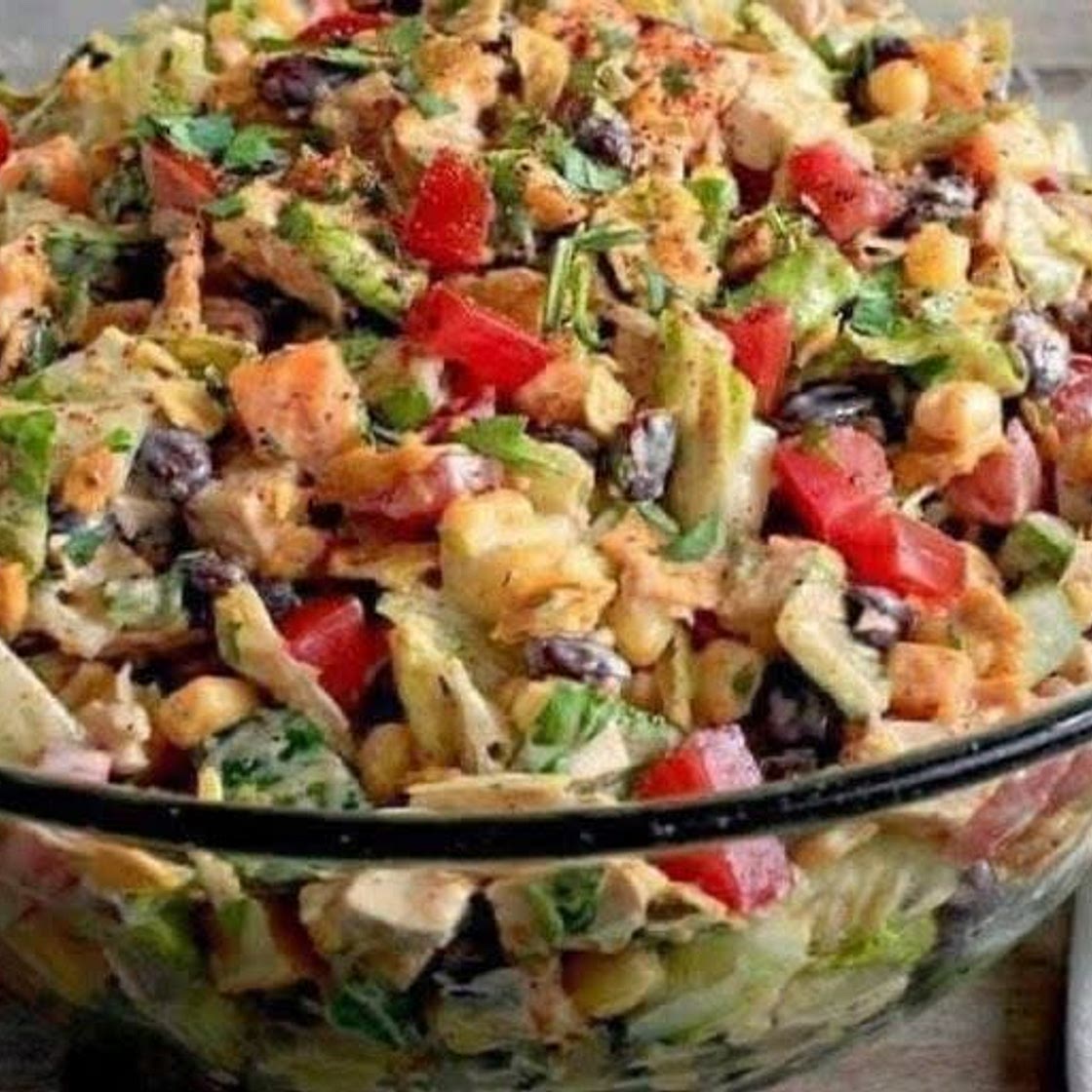 Tex-Mex Chopped Chicken Salad Recipe