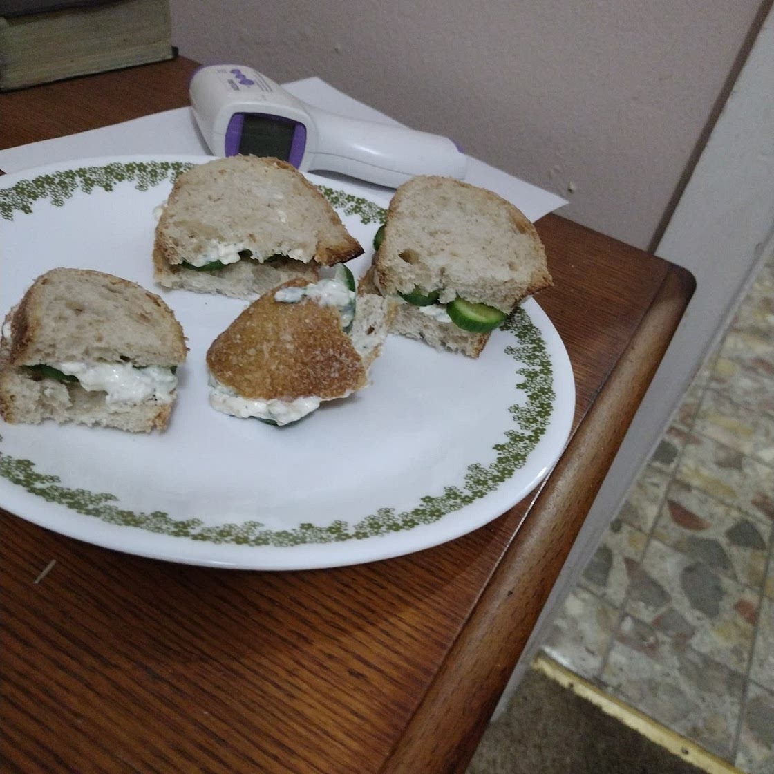 Vegan Cucumber Sandwiches