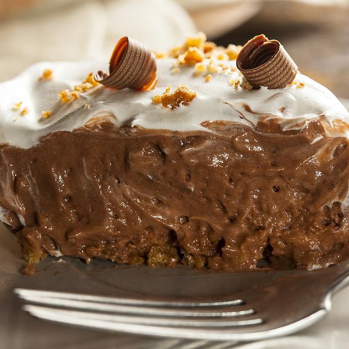 Rich French Silk Pie
