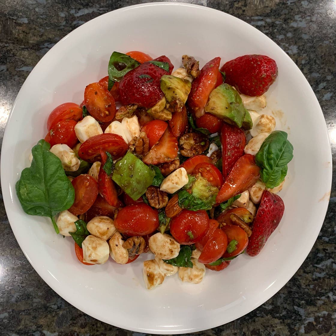 Strawberry Salad with Balsamic