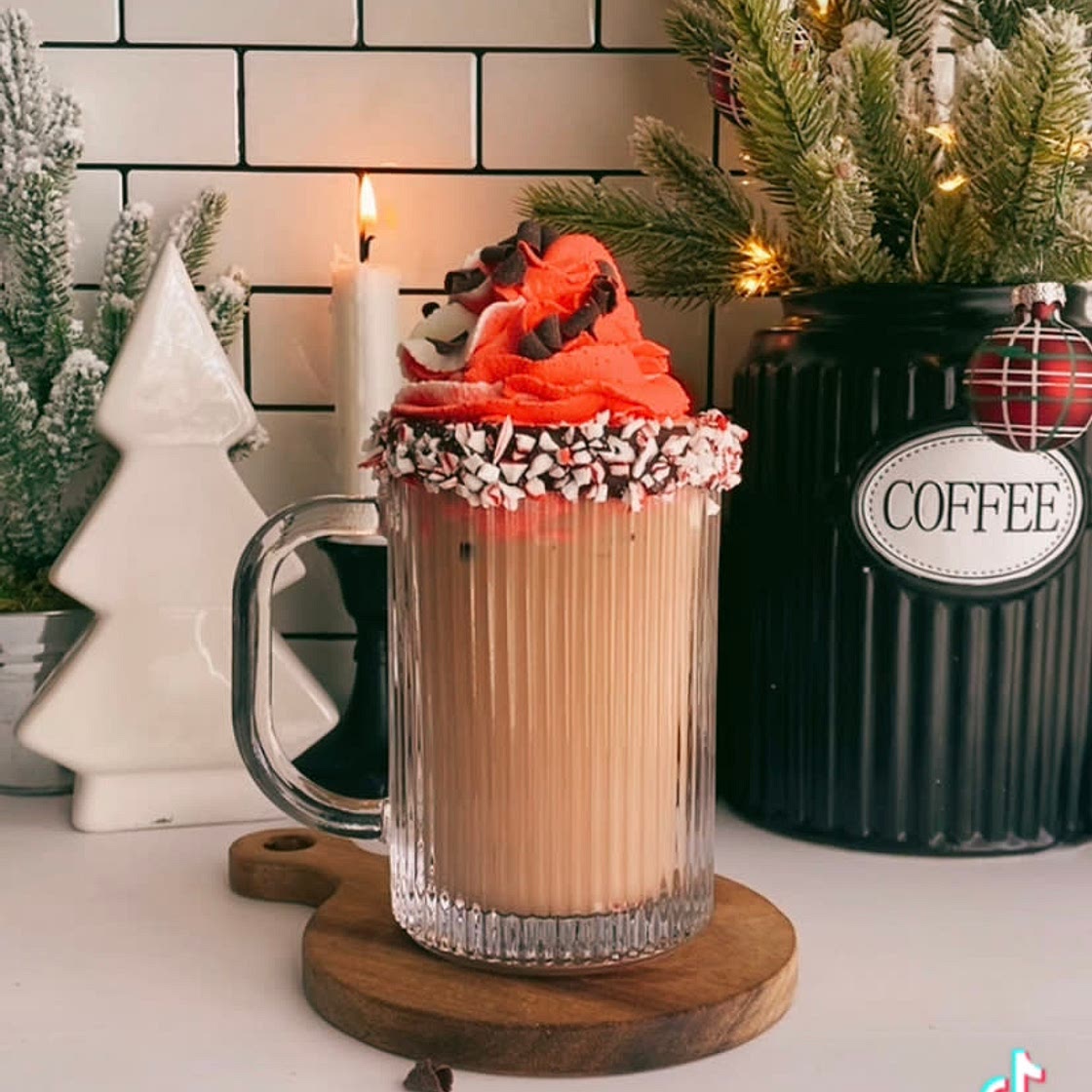 Peppermint Nutella Iced Latte