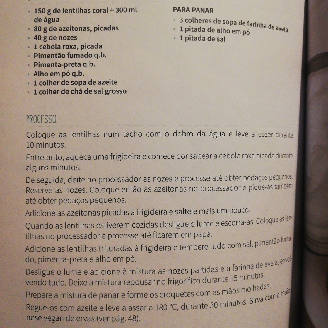 Croquetes de azeitona e noz