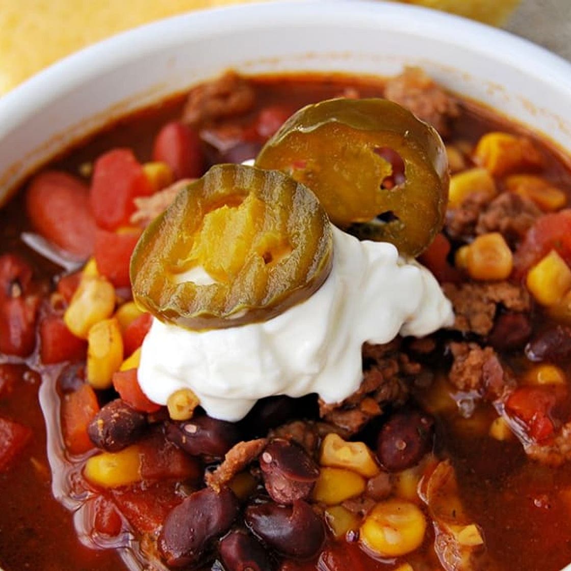 Slow Cooker Taco Soup