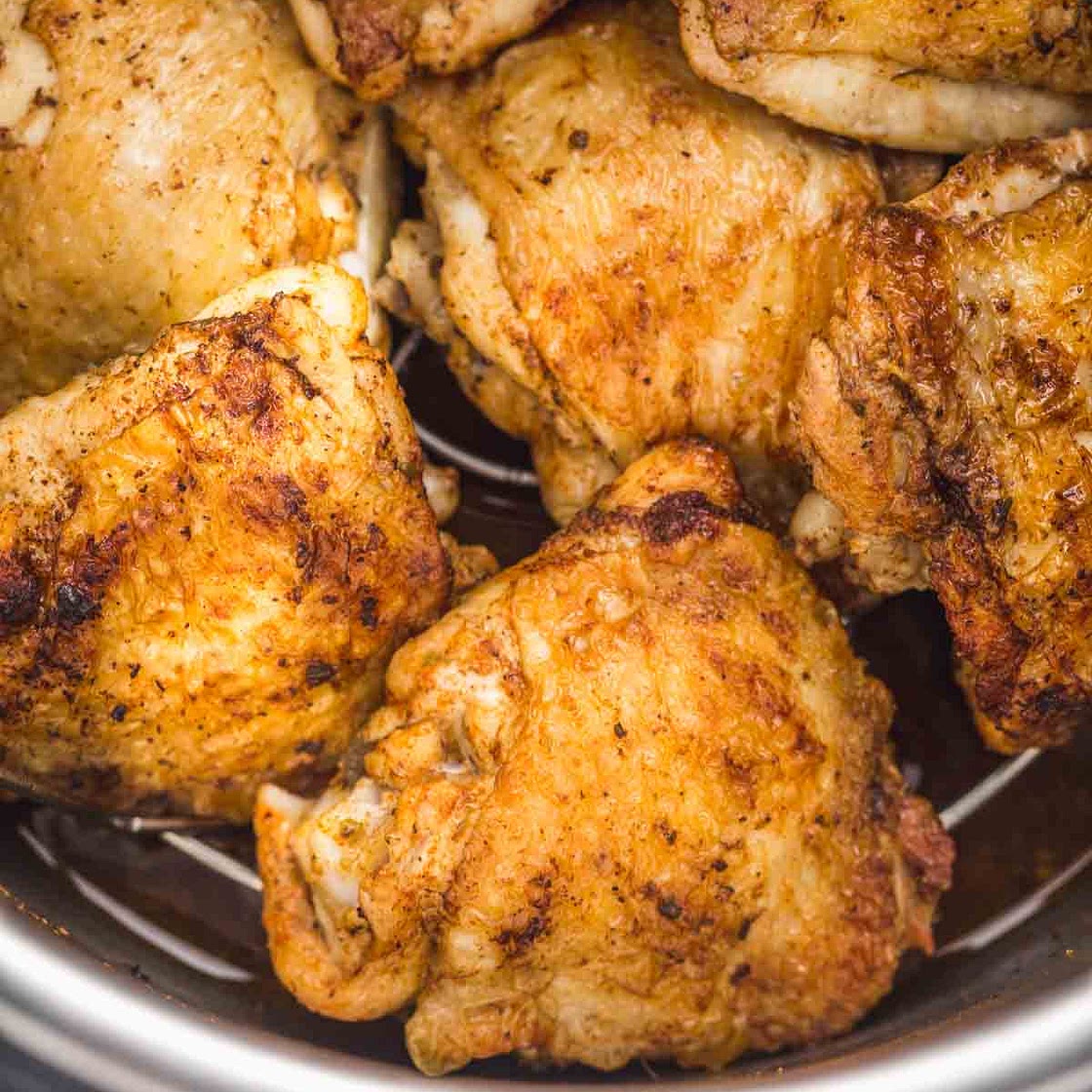 Chicken thighs, bone-in