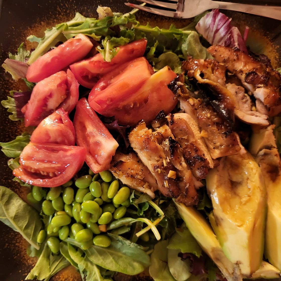 Lemongrass Chicken Salad