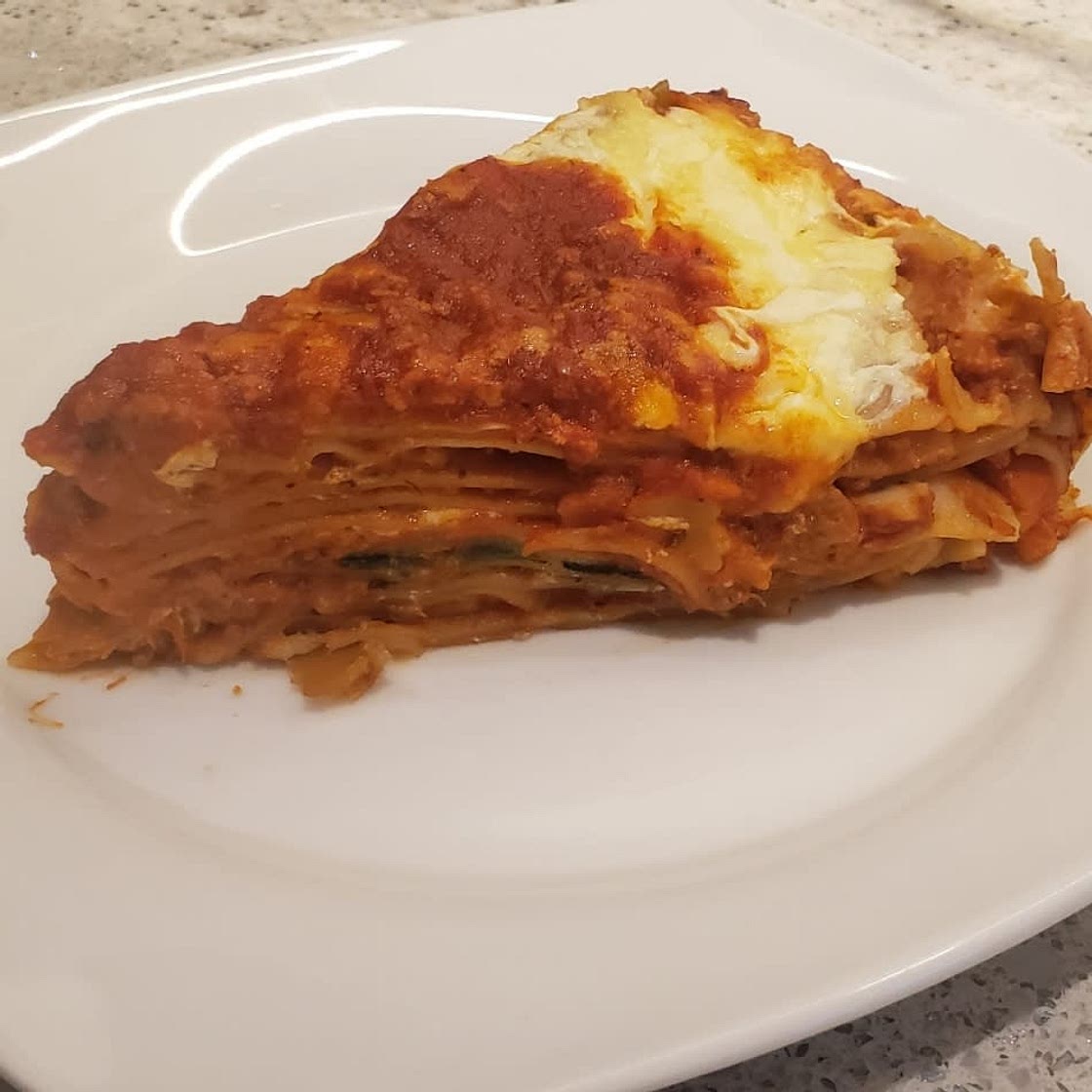 Hell's beyond beef lasagne from Doom