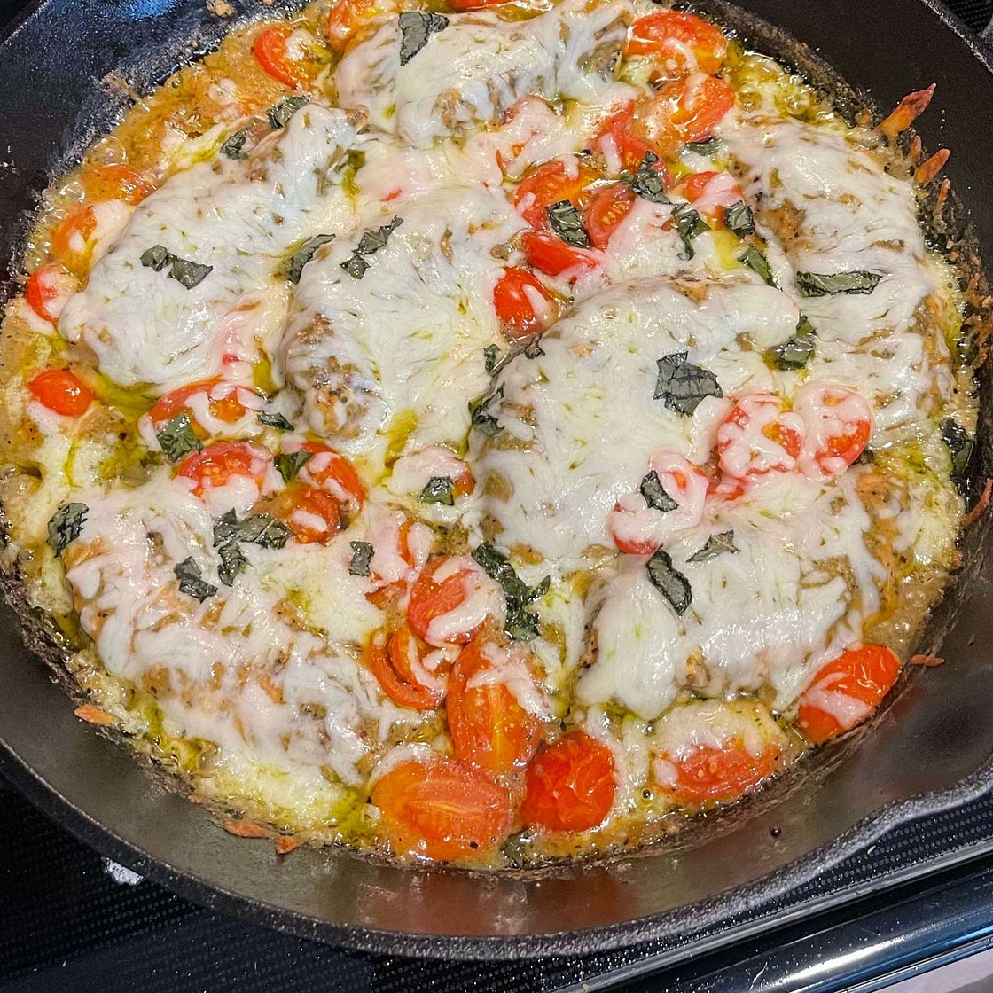 Chicken Margherita Skillet