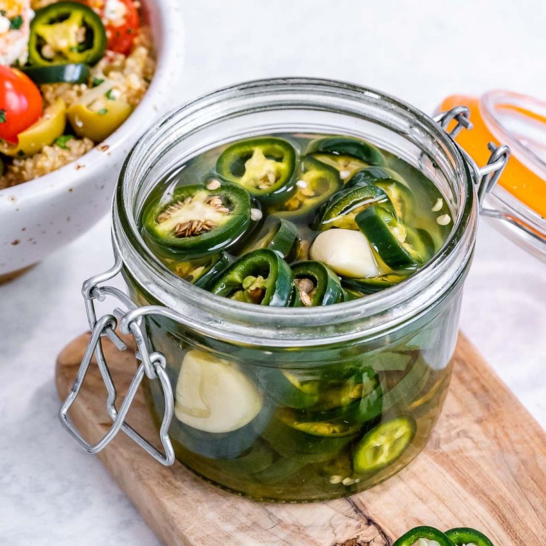Homemade Pickled Jalapeños