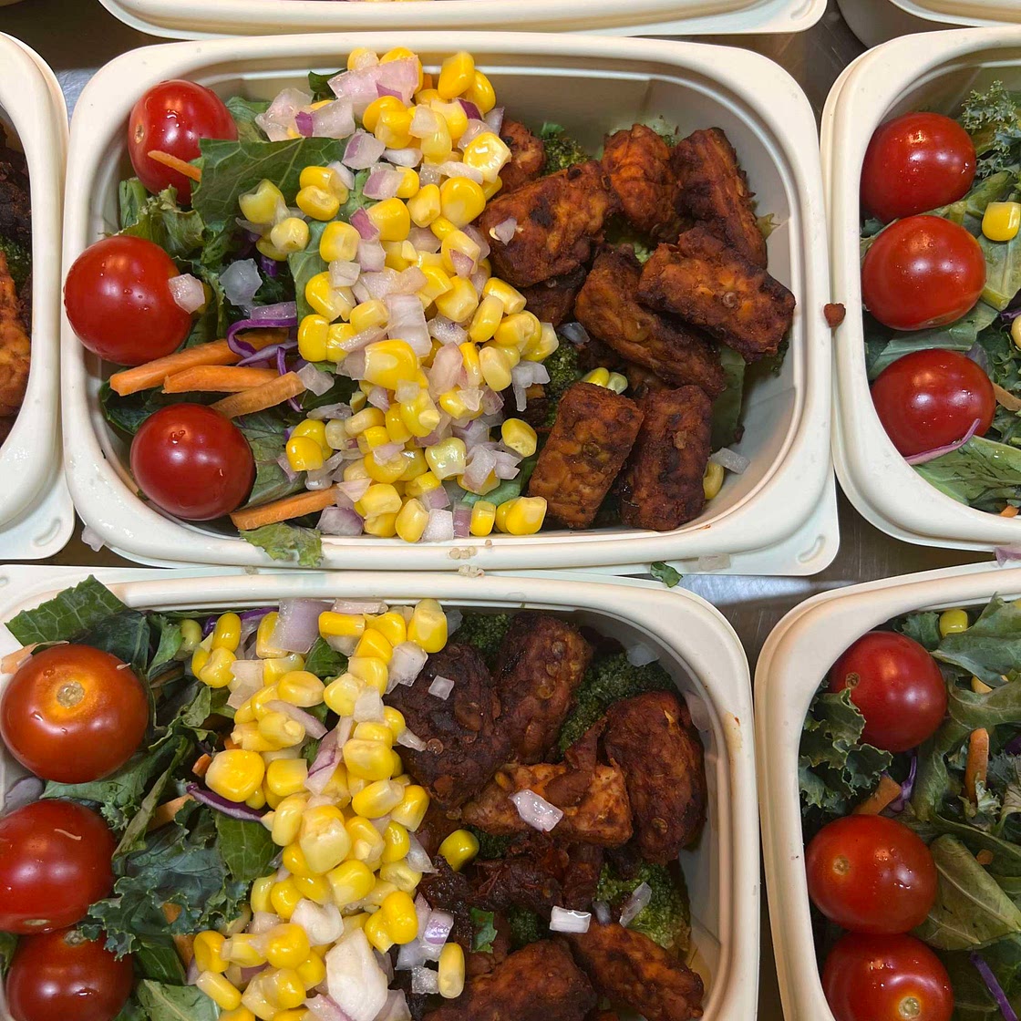 Sprout Blackened Tempeh Chipotle Salad