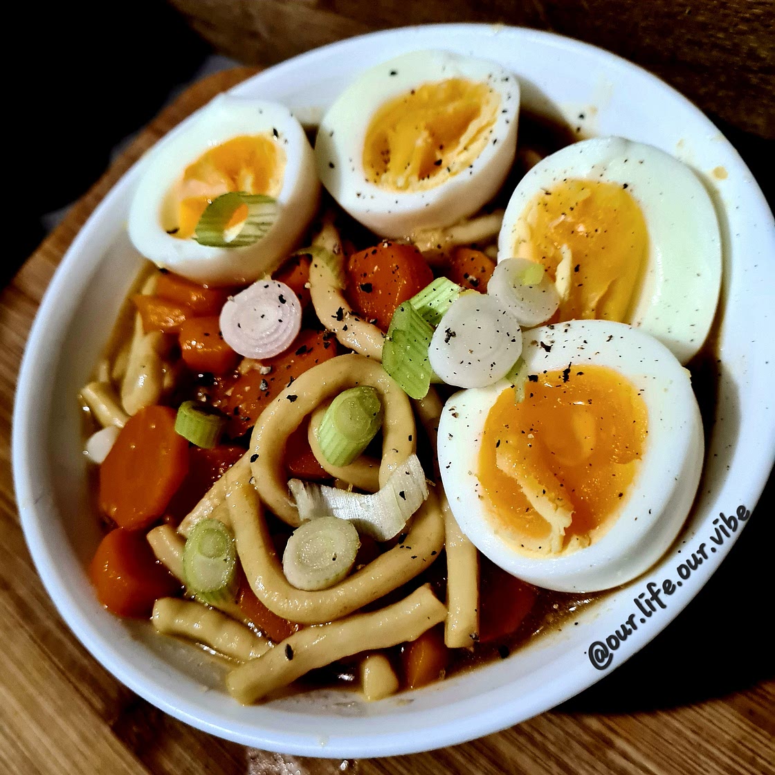 Chicken Stock Udon Noodle Soup