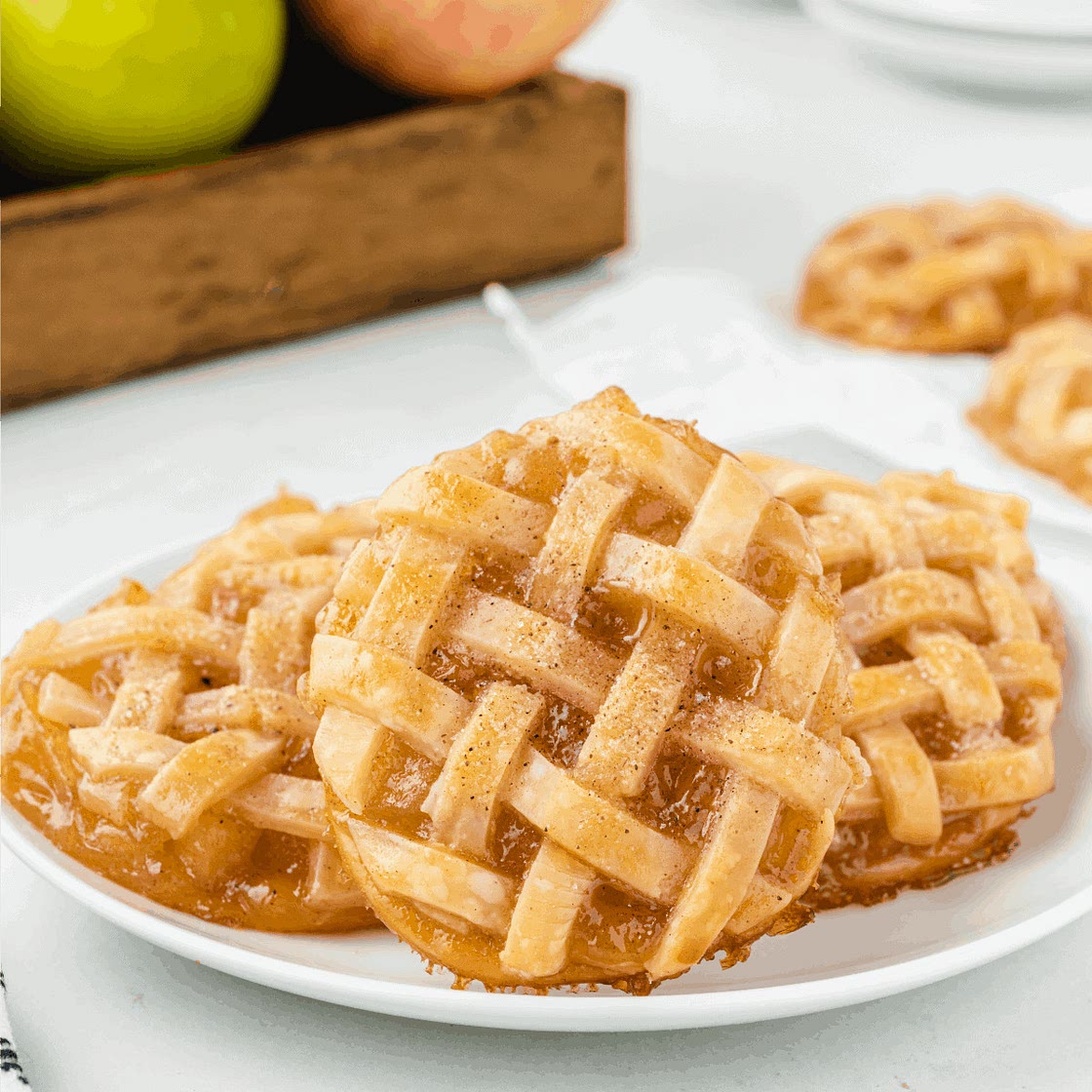 Caramel Apple Pie Cookies