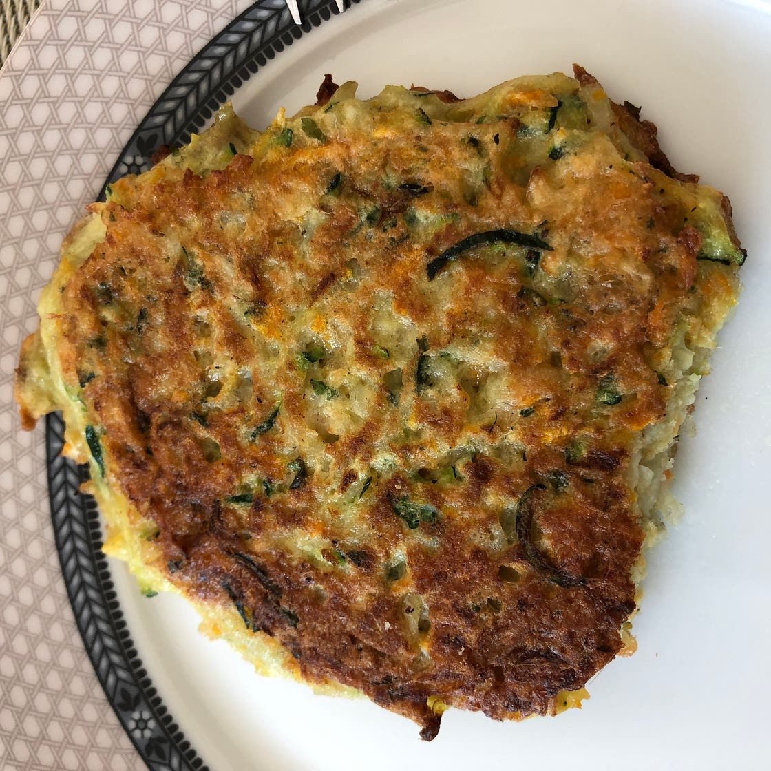 Zucchini-Parmesan Cheese Fritters