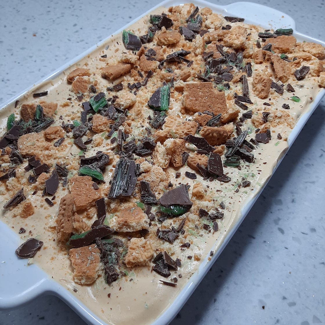 Peppermint Crisp Tart