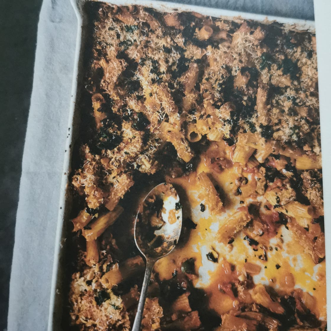 Smoked paprika pasta bake