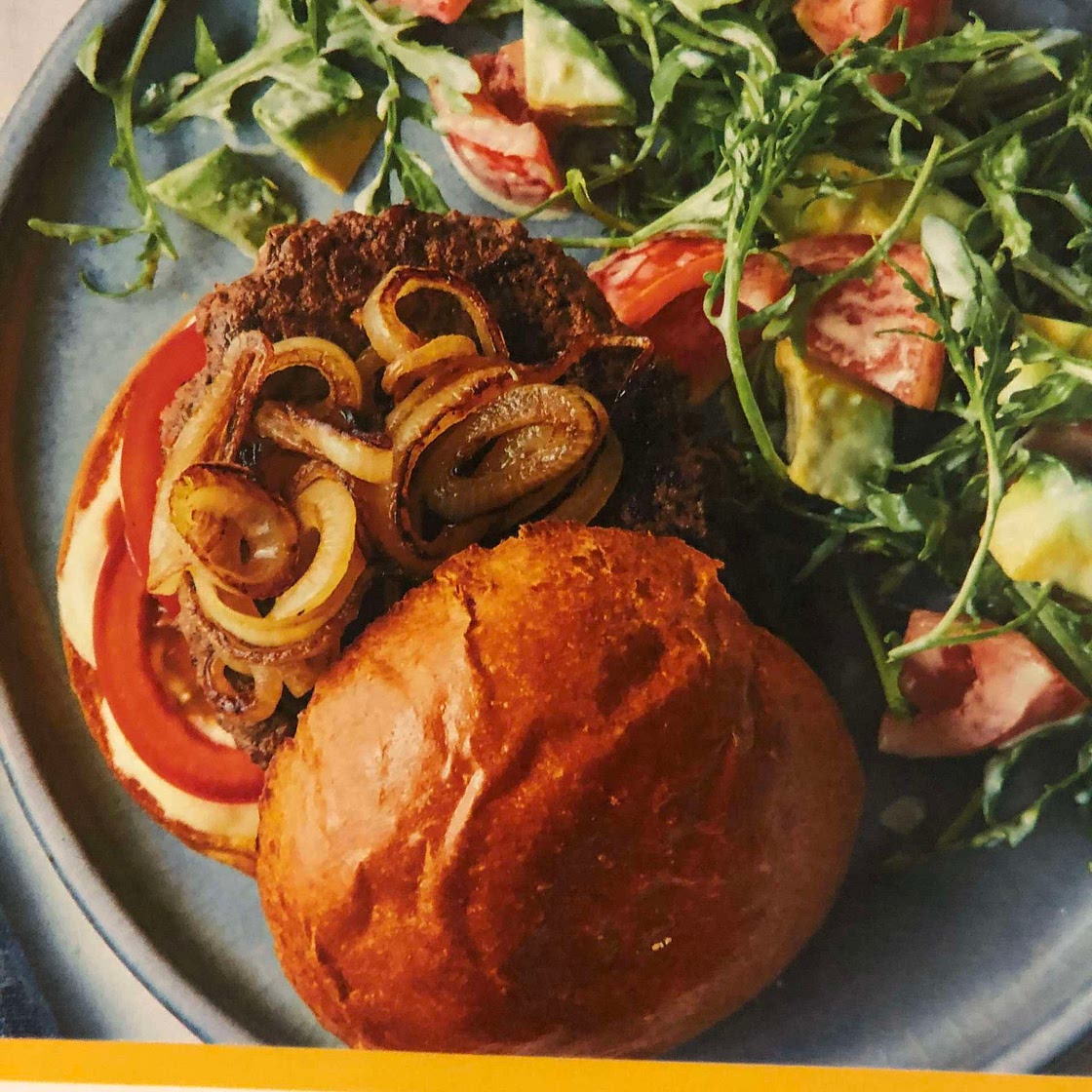 Spicy Tex Mex Beef Burger